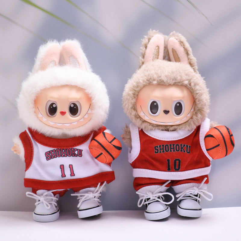 ⛹️♂️🐵 Labubu x Shohoku – Mini Slam Dunk Style! 🔴🏀✨