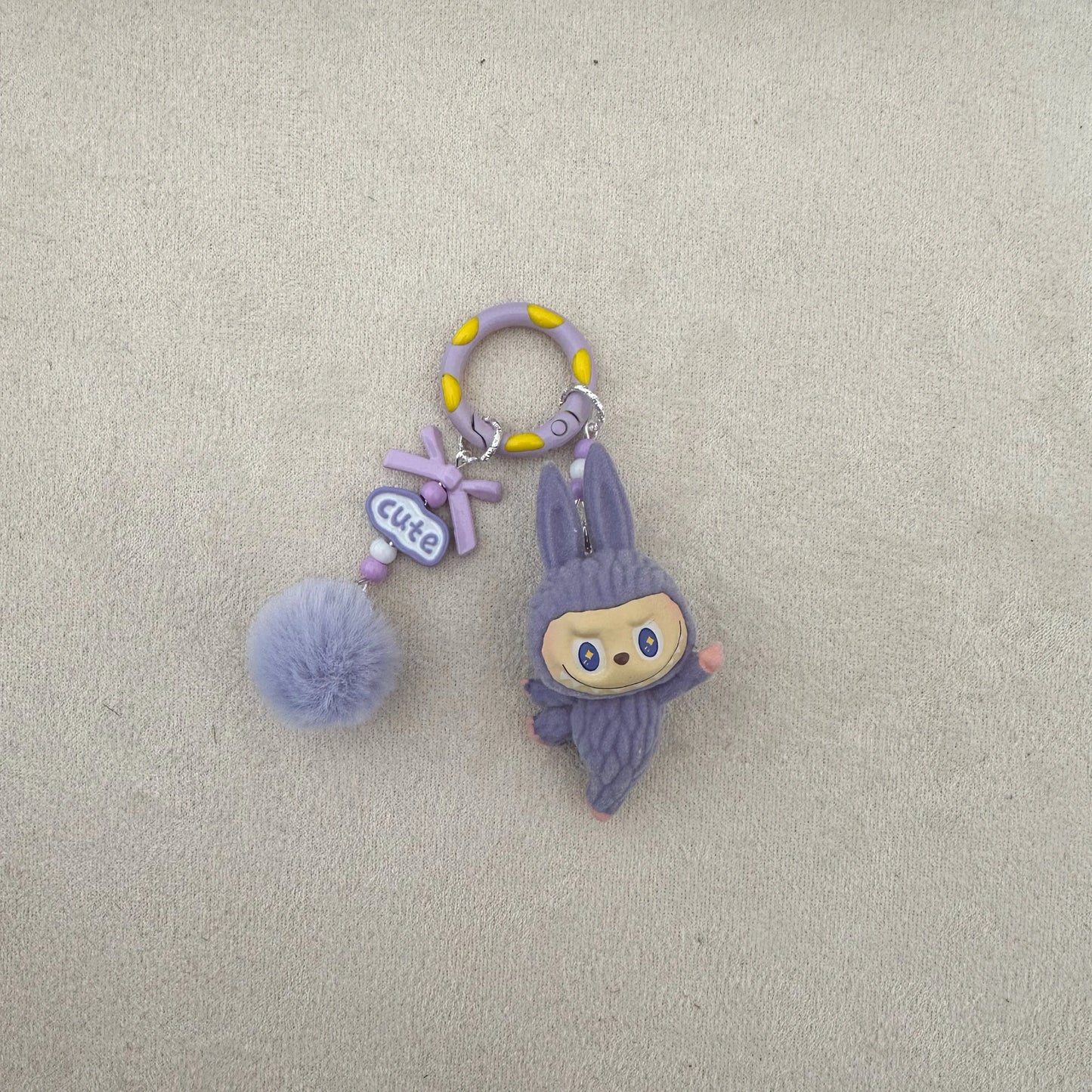Labubu "Have a Seat" Keychain