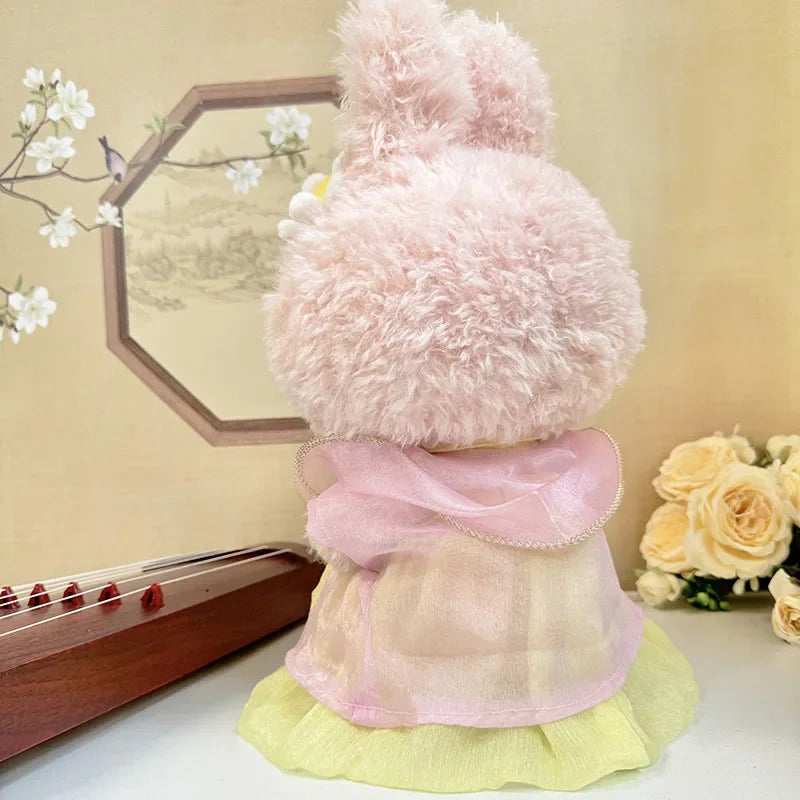 Ancient Elegance: Handcrafted Dresses for Labubu