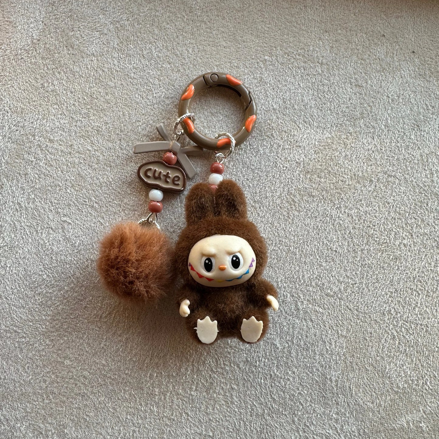 Labubu "Have a Seat" Keychain