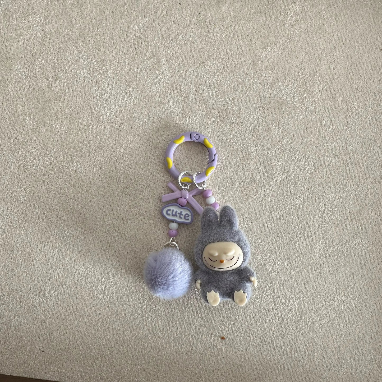 Labubu "Have a Seat" Keychain