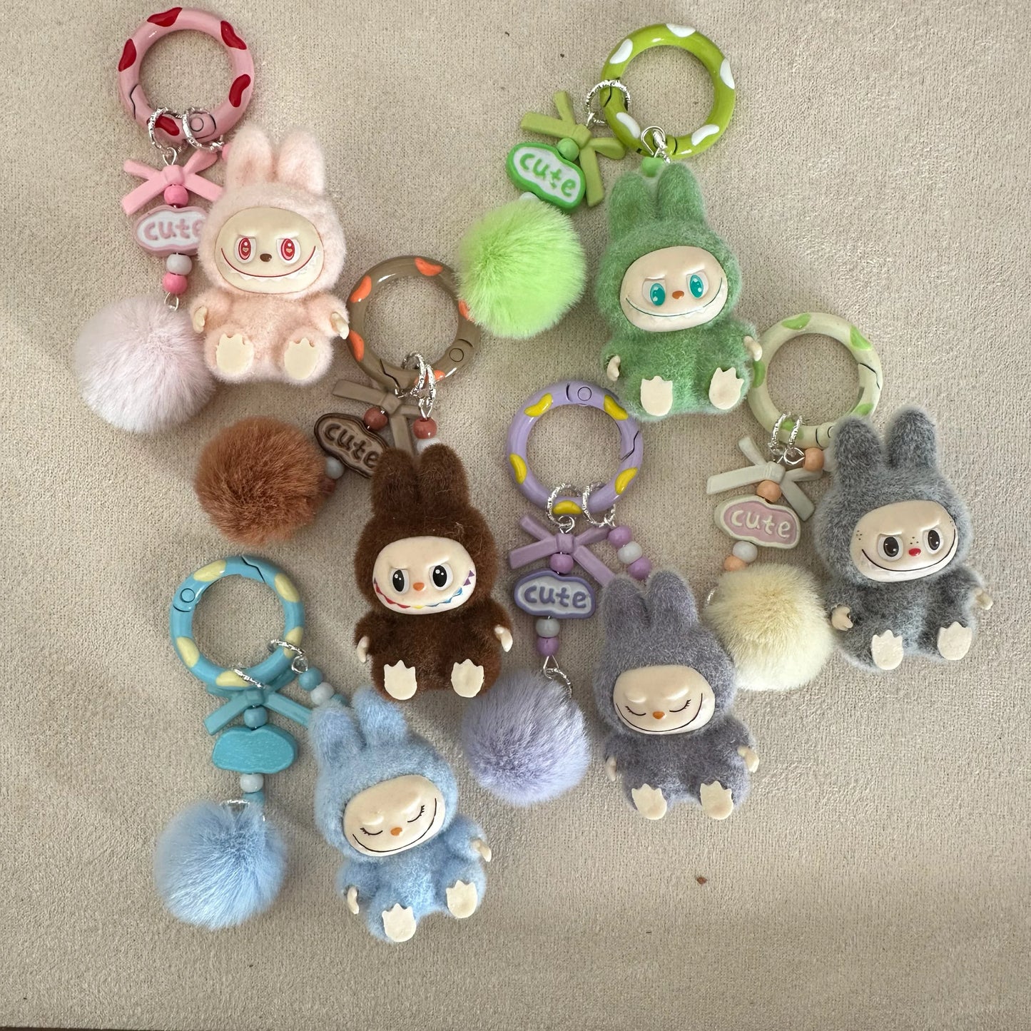 Labubu "Have a Seat" Keychain