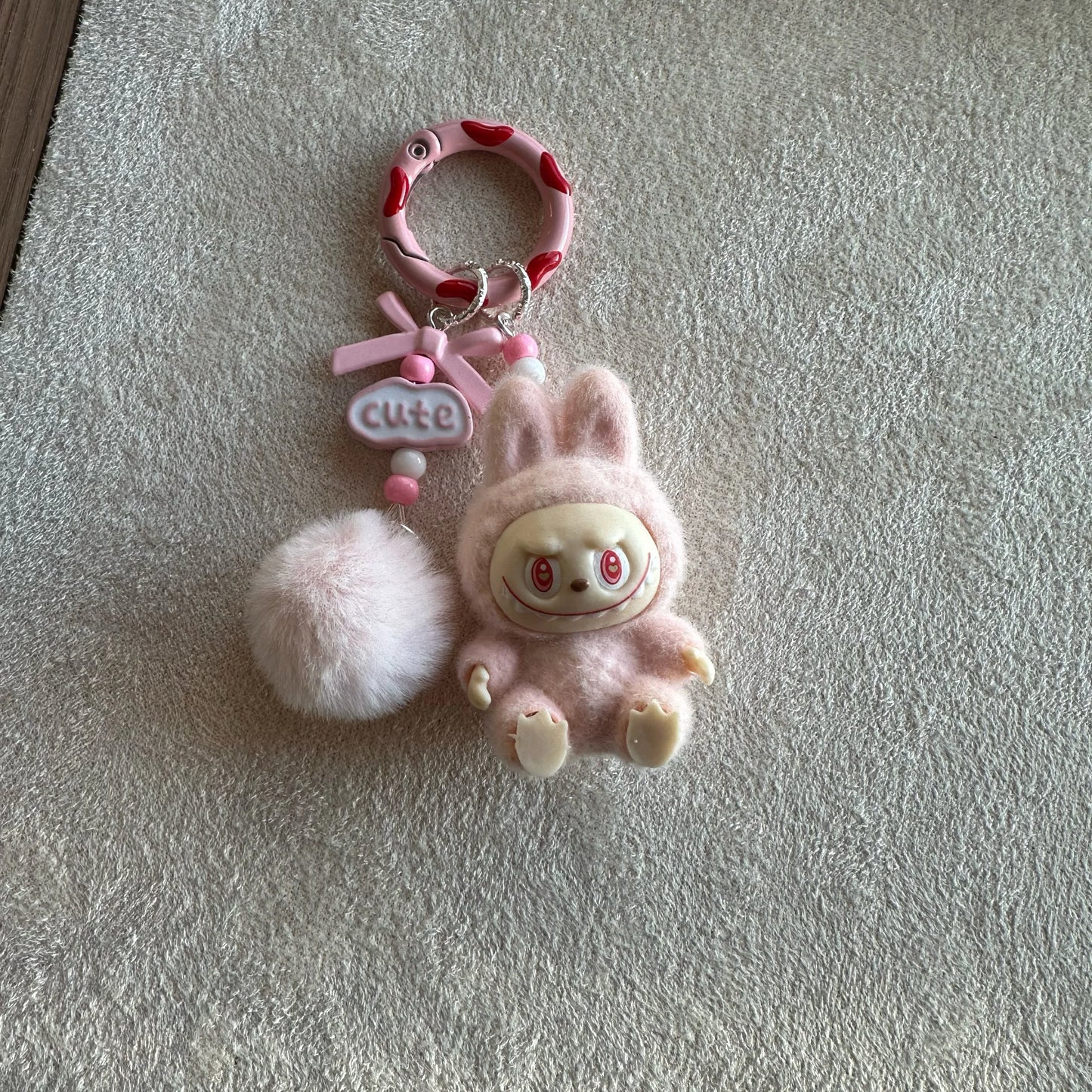Labubu "Have a Seat" Keychain