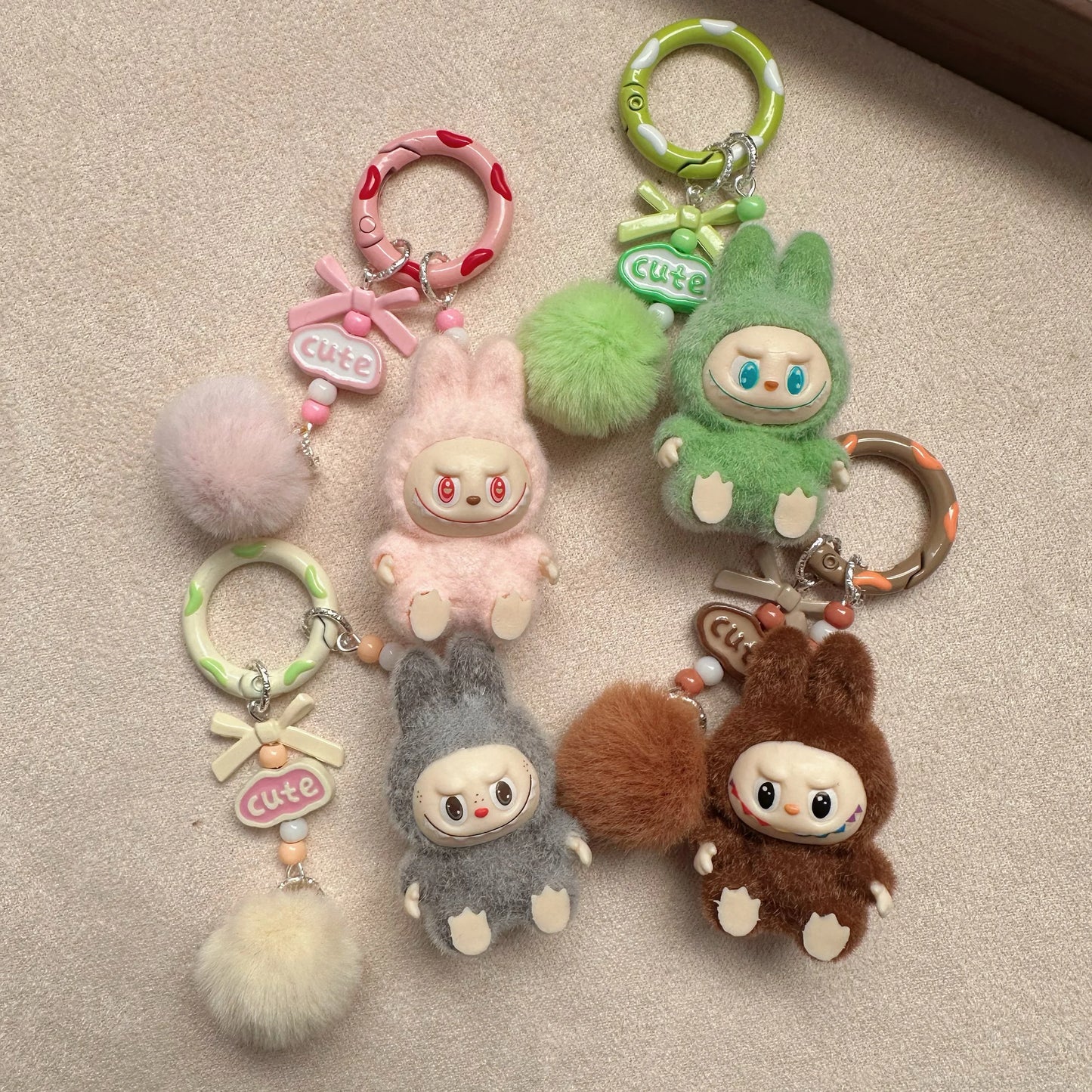 Labubu "Have a Seat" Keychain