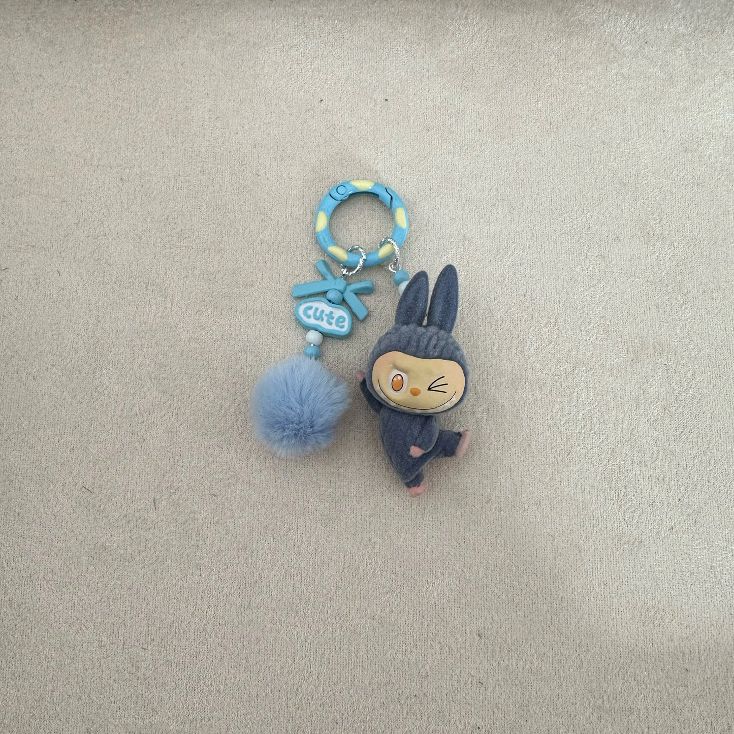 Labubu "Have a Seat" Keychain
