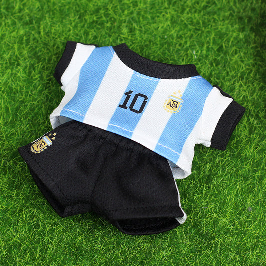 💙⚽🐵 Labubu x Argentina – Mini World Champ Style! 🇦🇷✨