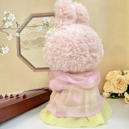 Ancient Elegance: Handcrafted Dresses for Labubu